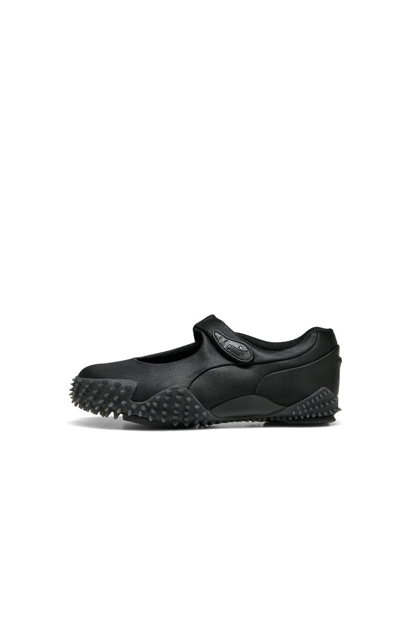 Karen Walker Mostro Fey Satin Black/Cool Dark Gray