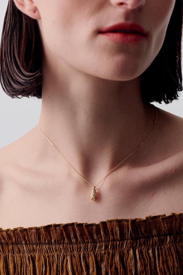 Karen Walker Mr Gnome Necklace Gold