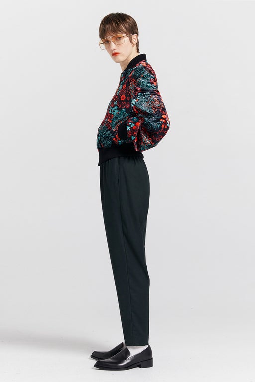 Karen Walker Nico Trousers Dark Green