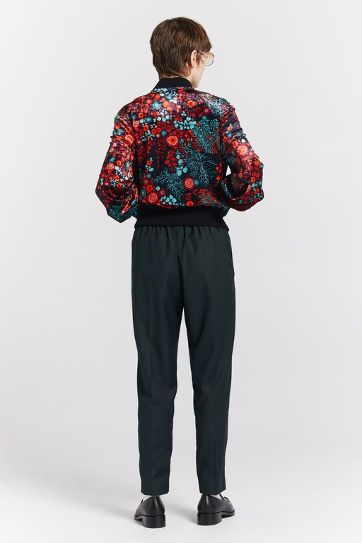 Karen Walker Nico Trousers Dark Green
