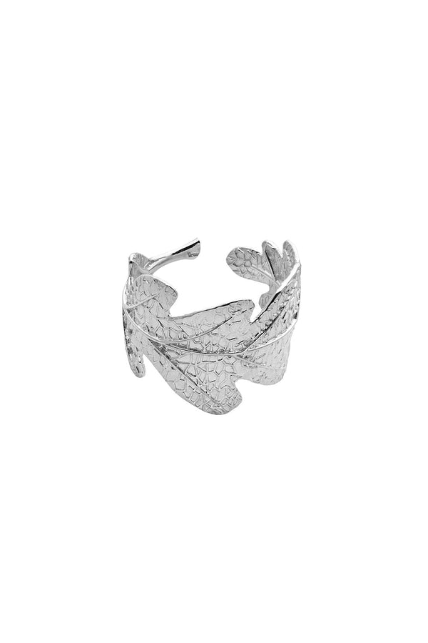 Karen Walker Oak Leaf Ring Silver