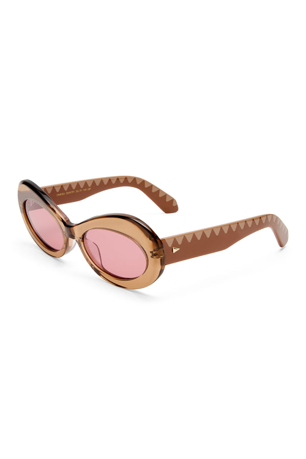 Karen Walker Omega Xtal Tan