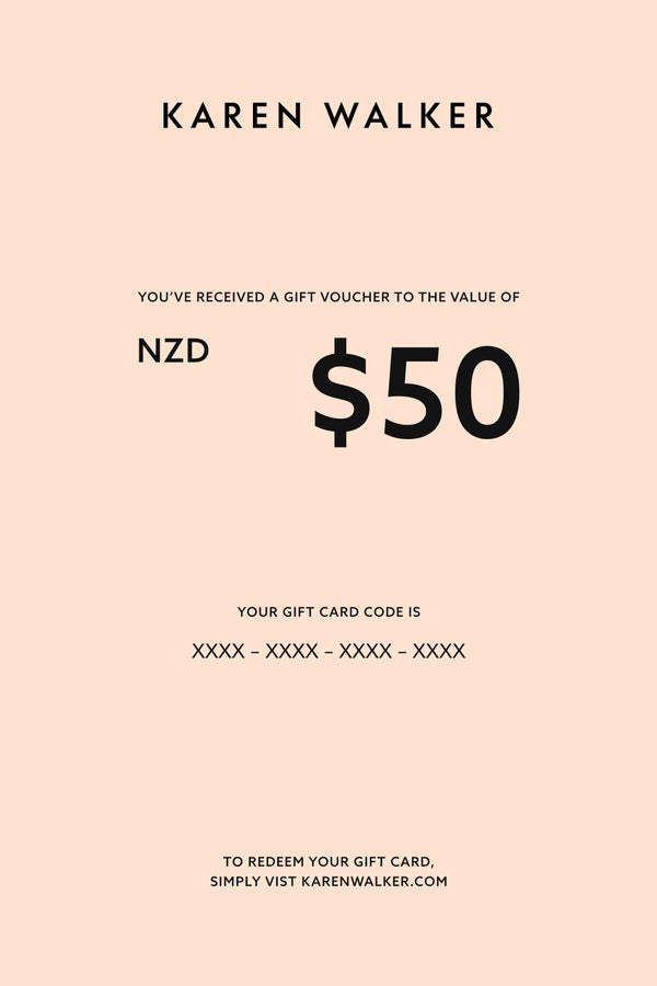 Karen Walker Online Gift Card