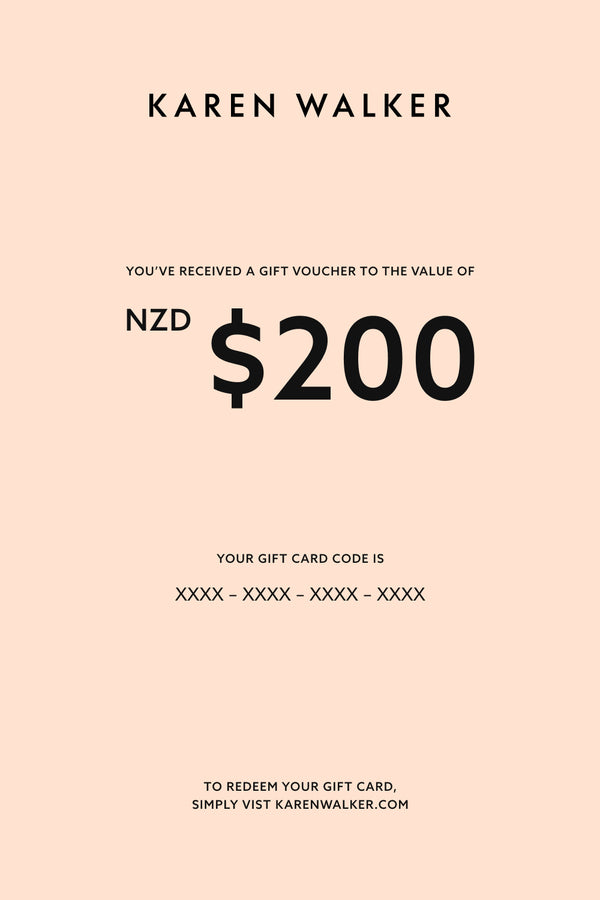 Karen Walker Online Gift Card