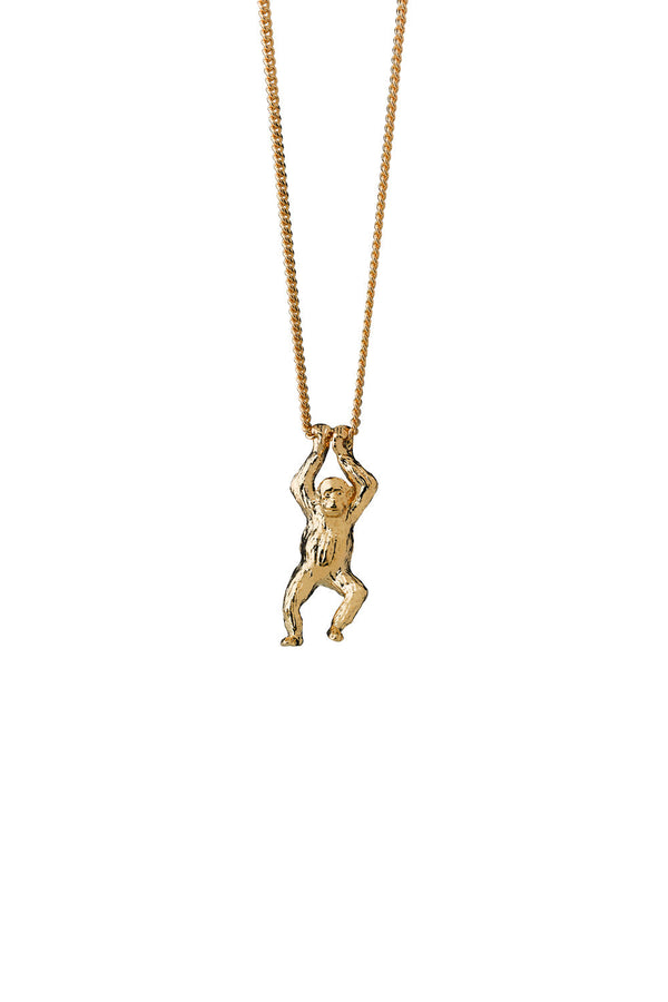 karen walker Orangutan Necklace Gold