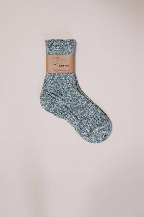 Karen Walker Organic Low Gauge Pastel Rib Socks