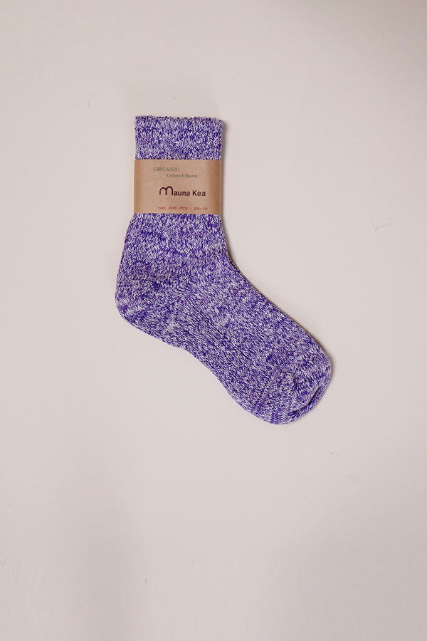 karen walker Organic Low Gauge Pastel Rib Socks