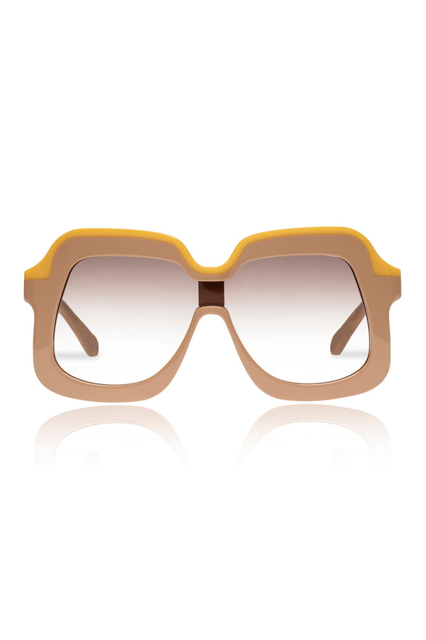 Karen Walker Overdaze Taupe Marigold