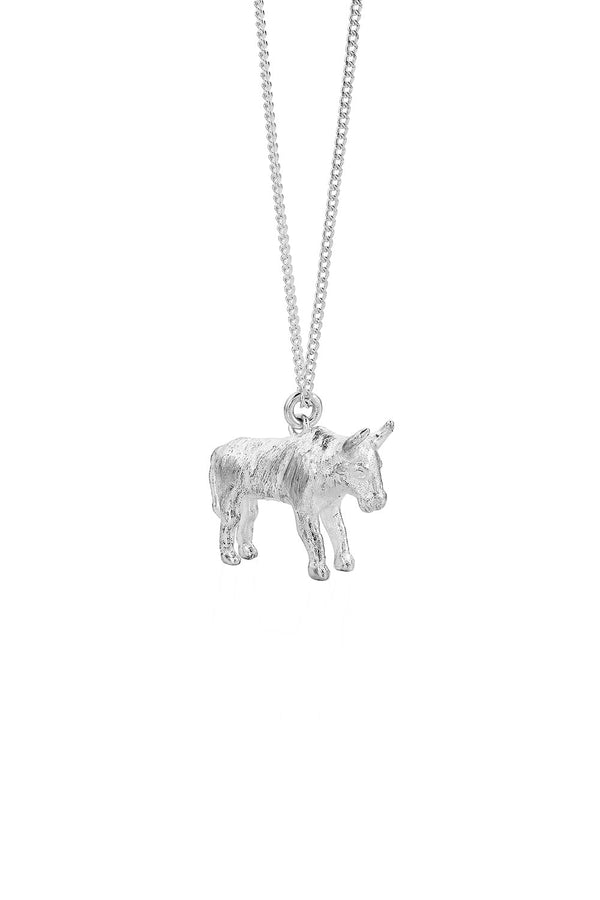 Karen Walker Ox Necklace Silver