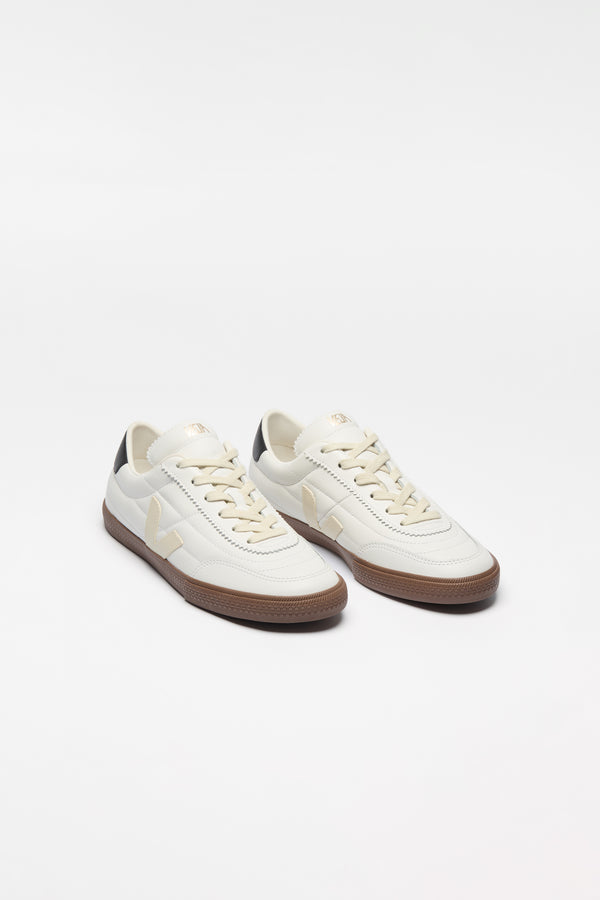 Karen Walker Panenka White/Black/Bark