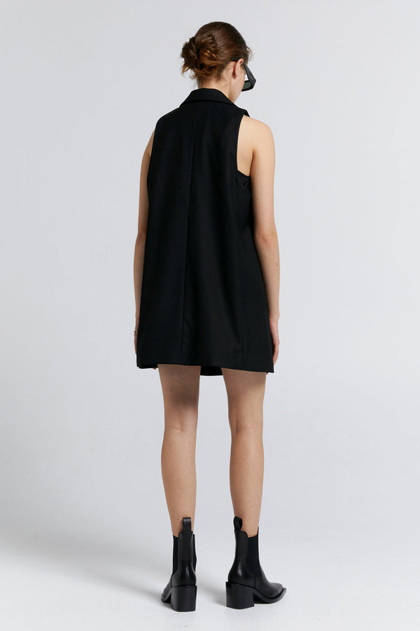 Karen Walker Pavilion Gilet Black