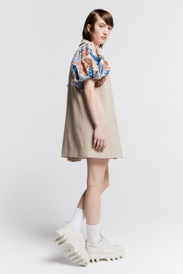 Karen Walker Pavilion Gilet Oat