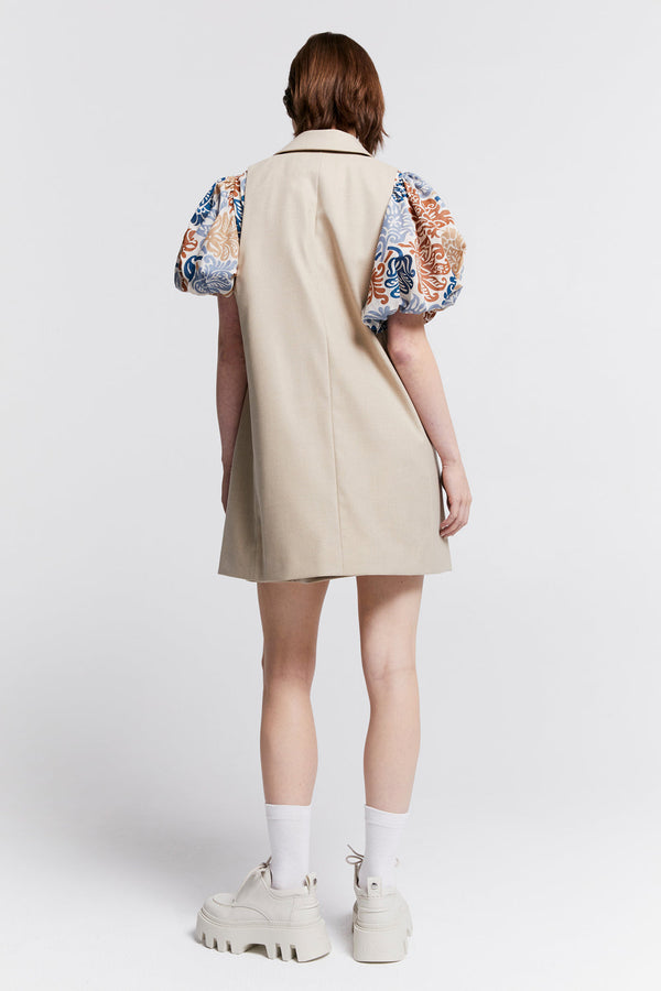Karen Walker Pavilion Gilet Oat