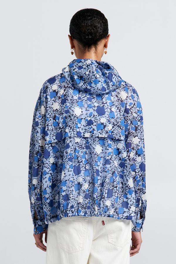 Karen Walker Perfect Day Beach Hoodie Blue Multi