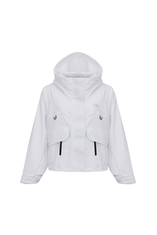 karen walker Perfect Day Shirt Wind Jacket White