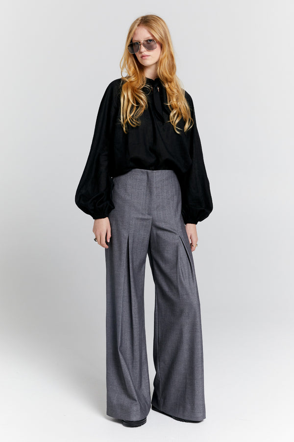 karen walker Pioneer Trousers Charcoal