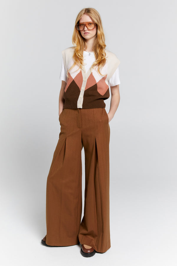 karen walker Pioneer Trousers Chestnut