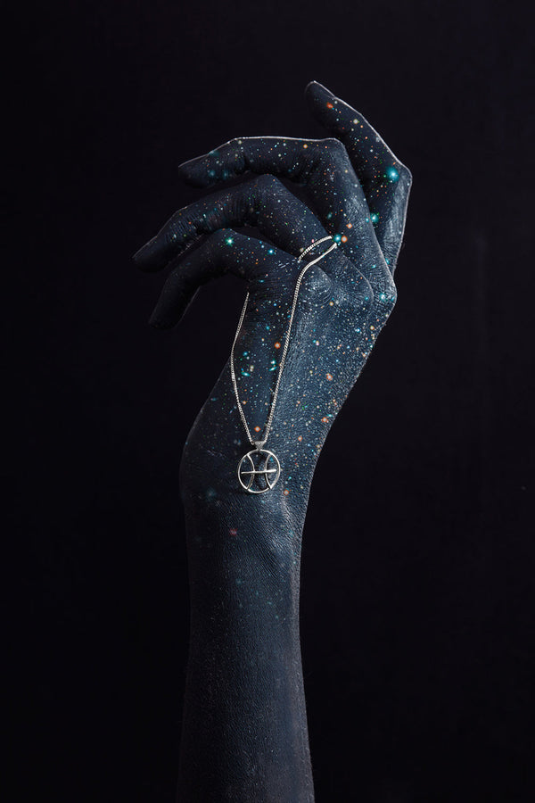 karen walker Pisces Necklace Silver
