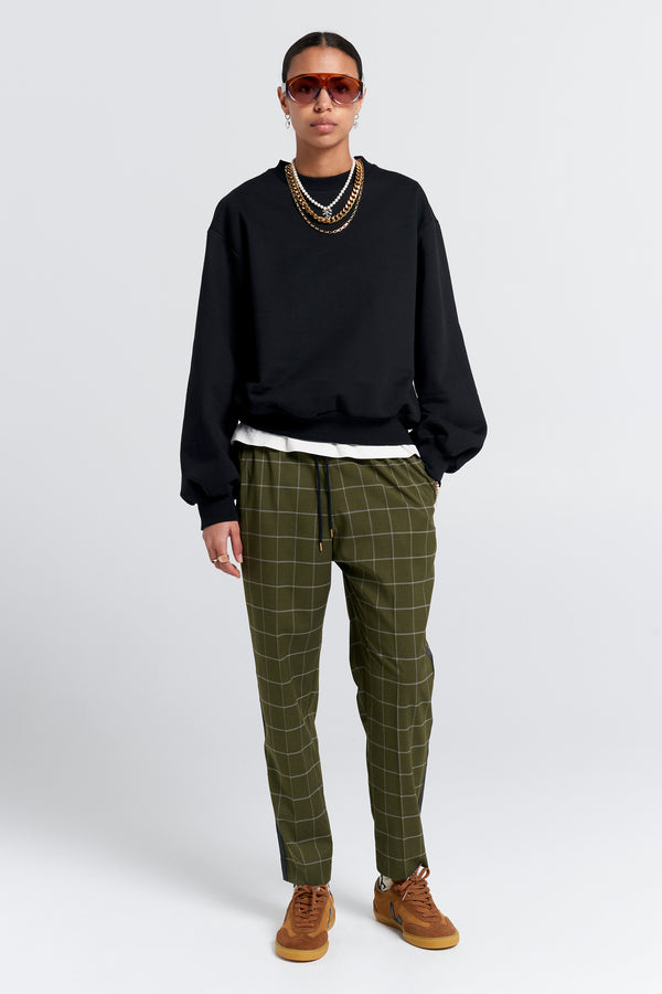 Karen Walker Promenade Trousers Khaki Green