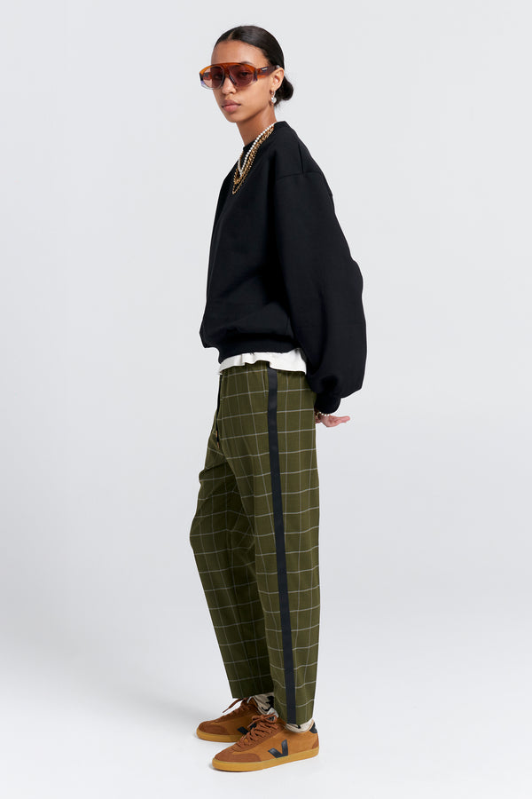 Karen Walker Promenade Trousers Khaki Green