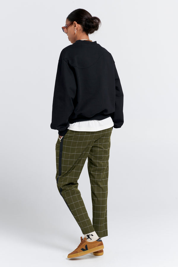 Karen Walker Promenade Trousers Khaki Green