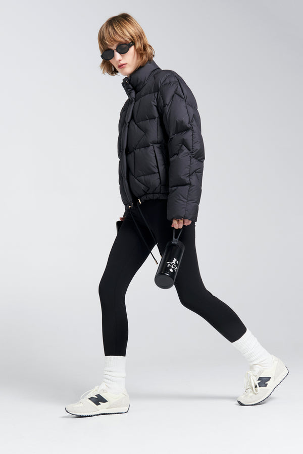 Karen Walker Quest Monogram Down Puffer Black