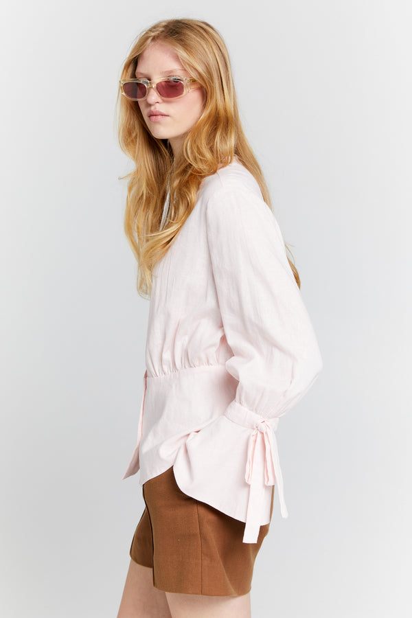 Karen Walker Quest Shirt Petal Pink