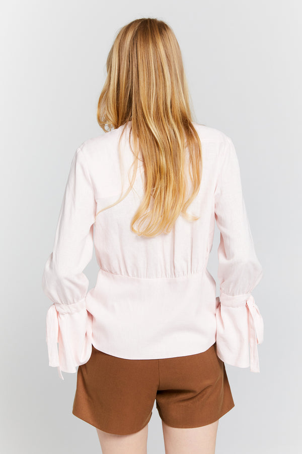 Karen Walker Quest Shirt Petal Pink