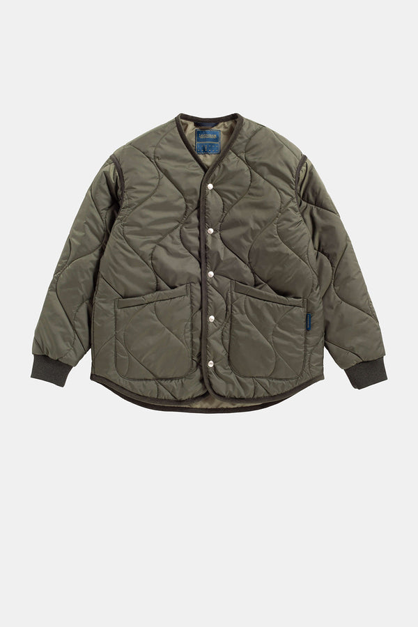 karen walker Quilt Liner Jacket Olive Green