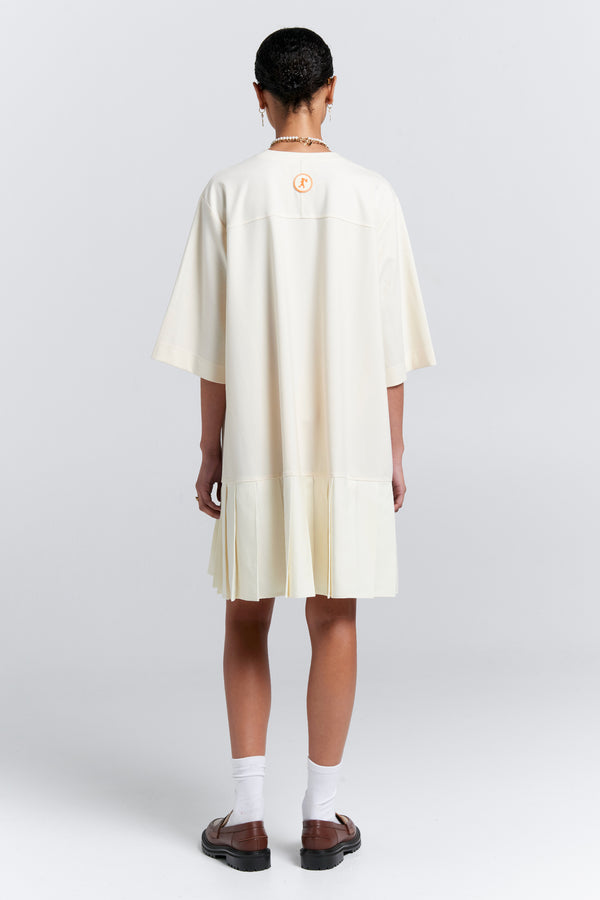 Karen Walker Rally Dress Cream/Cream