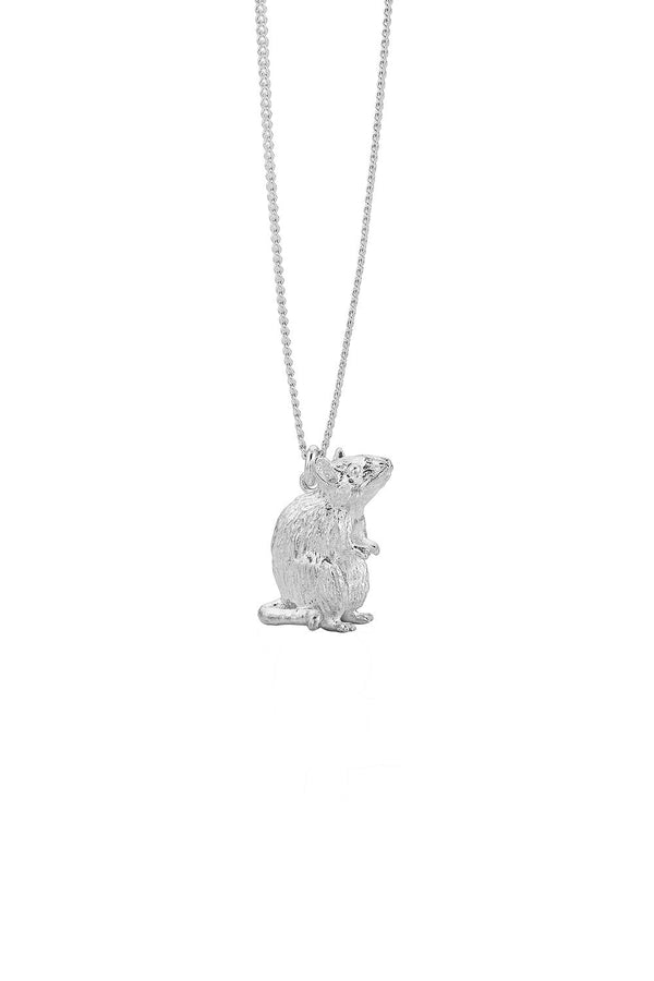 karen walker Rat Necklace Silver