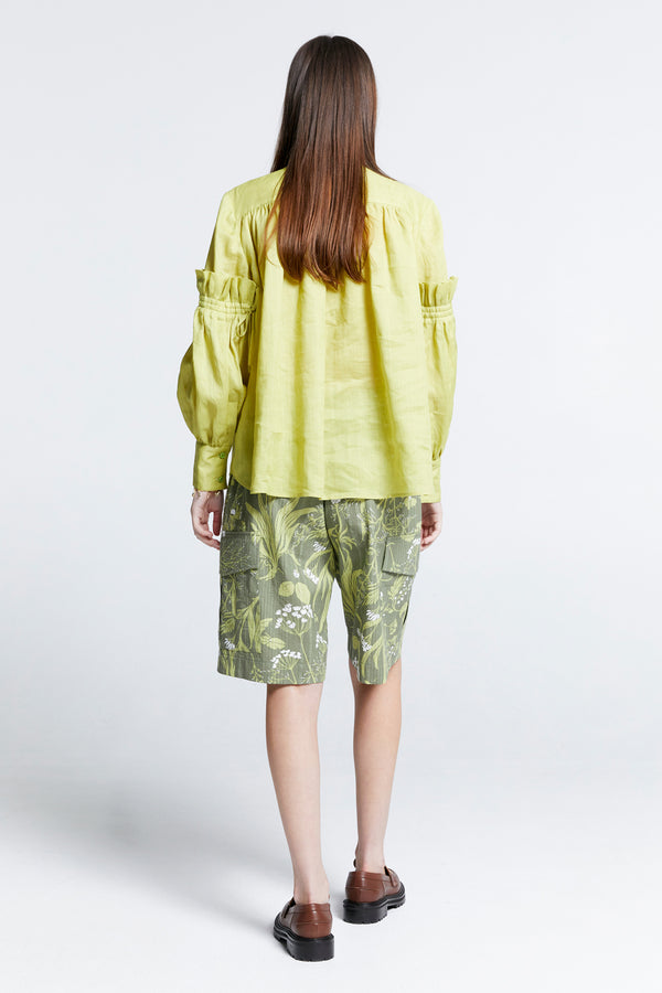 Karen Walker Realm Shirt Lime