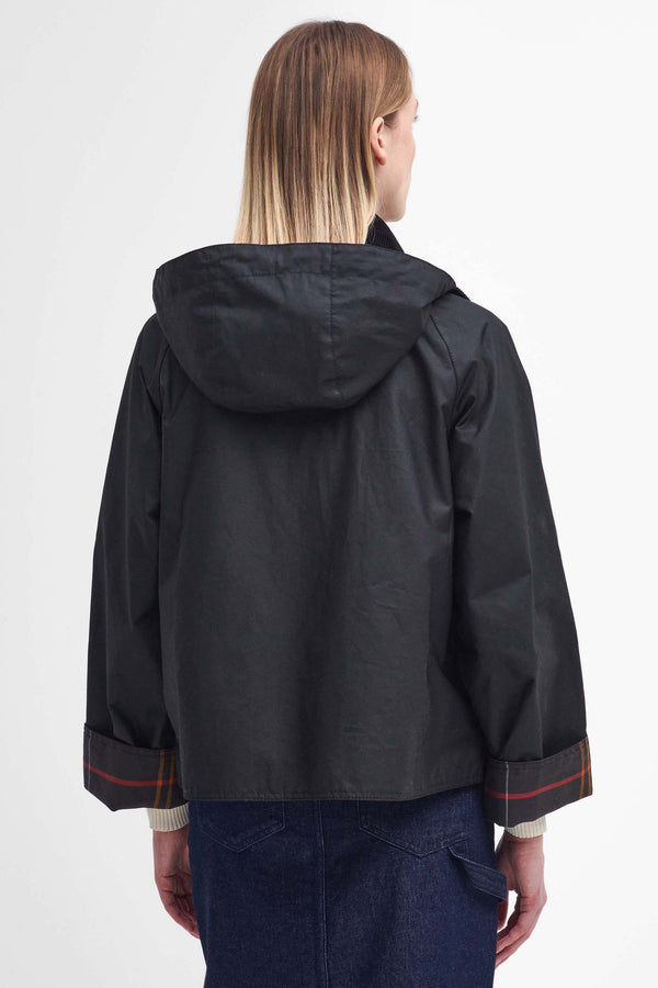 Karen Walker Reighton Wax Jacket Black/Classic