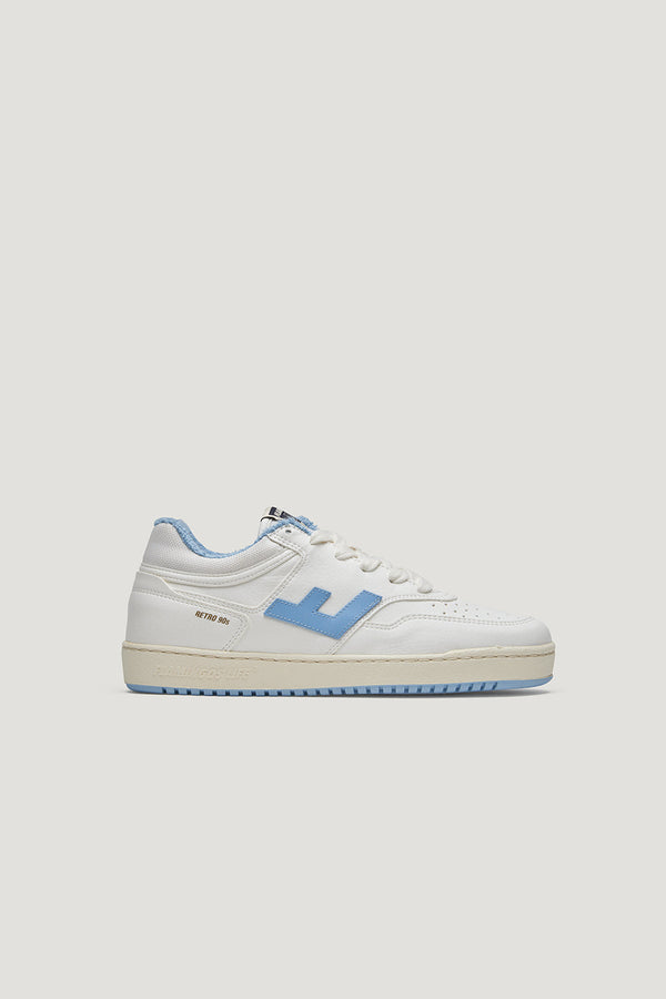 Karen Walker Retro 90s Sneakers White/Sky/Cream