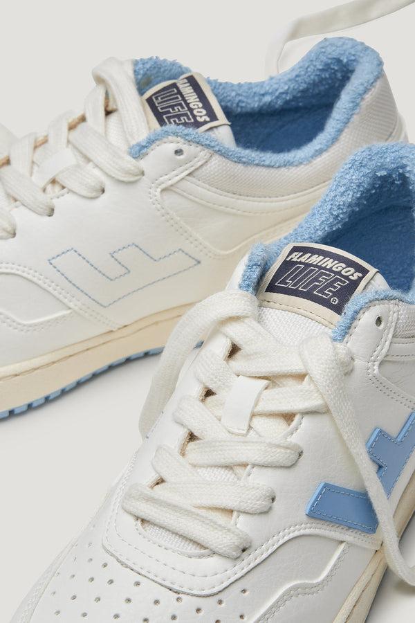 Karen Walker Retro 90s Sneakers White/Sky/Cream