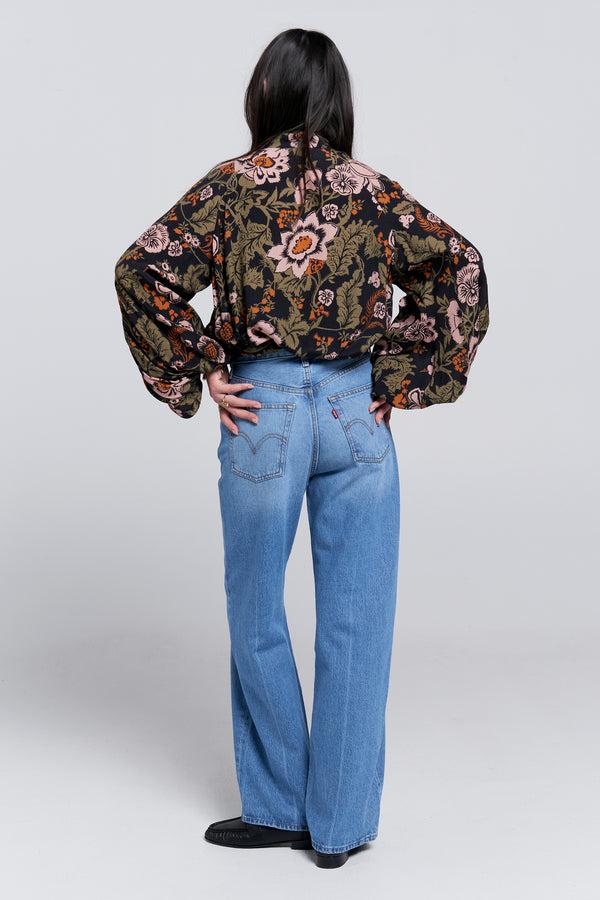 Karen Walker Ribcage Wide Leg Jeans Not The Same