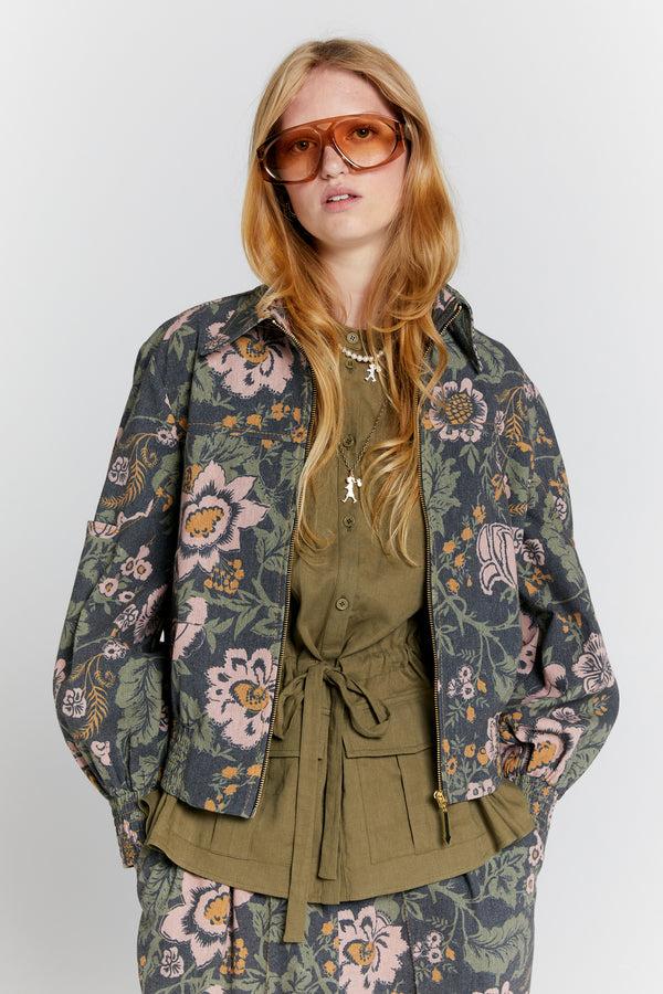Karen Walker Rider Bomber Jacket Black Multi