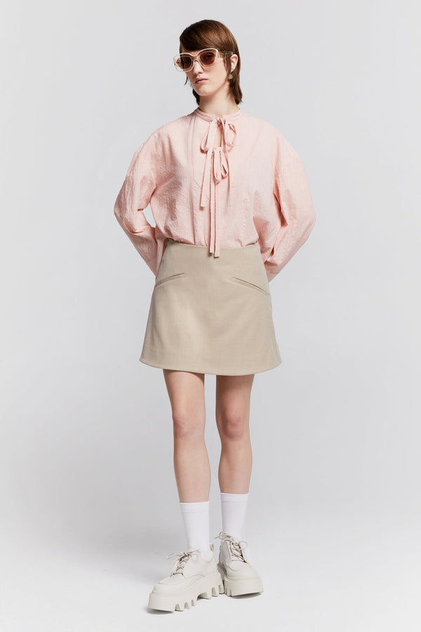 Karen Walker Riviera Skirt Oat