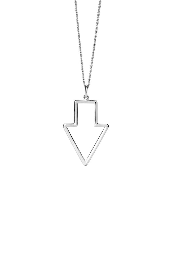 karen walker Runaway Arrow Pendant Silver