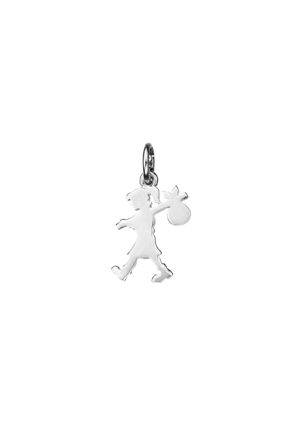 karen walker Runaway Girl Charm Silver