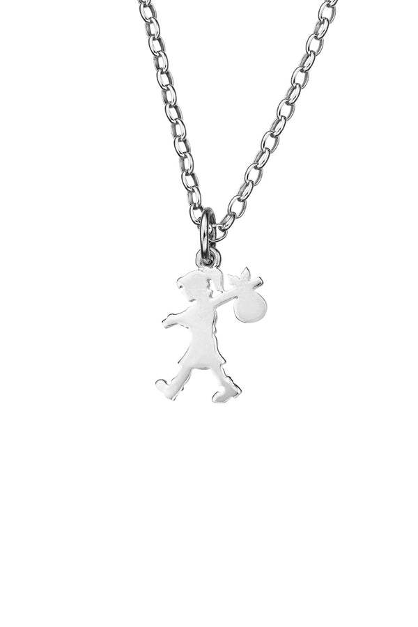 karen walker Runaway Girl Pendant Silver