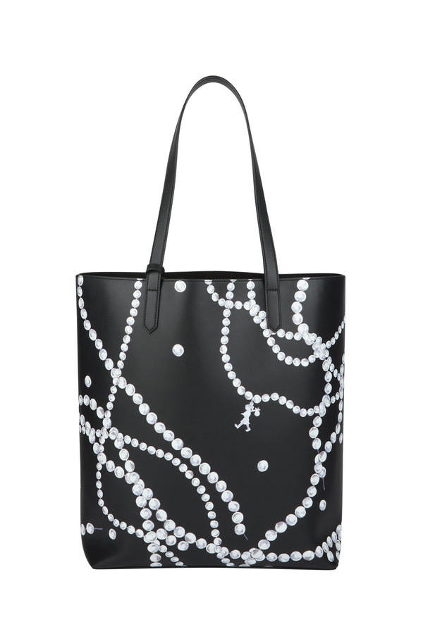 Karen Walker Runaway Pearls Tote Black