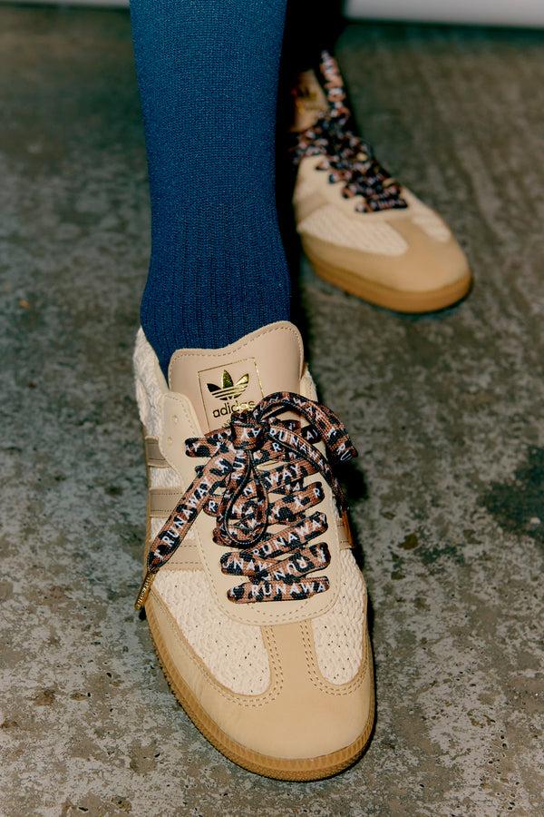 Karen Walker Runaway Shoelaces Brown Multi