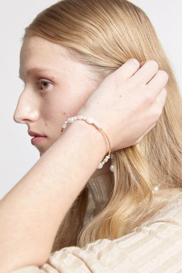 Karen Walker Scattered Pearl Bracelet
