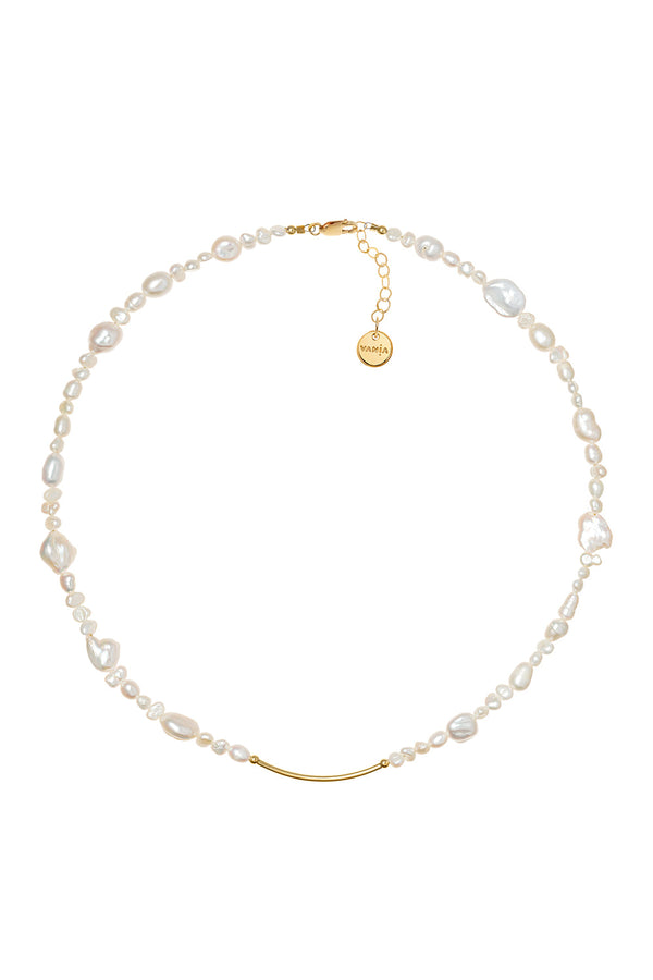 Karen Walker Scattered Pearl Necklace