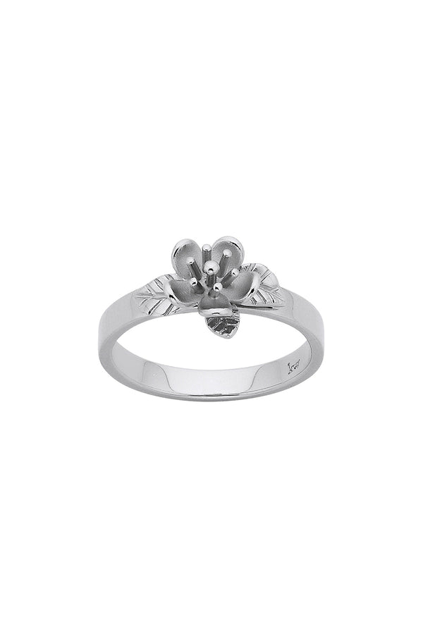 karen walker Single Flower Ring Silver