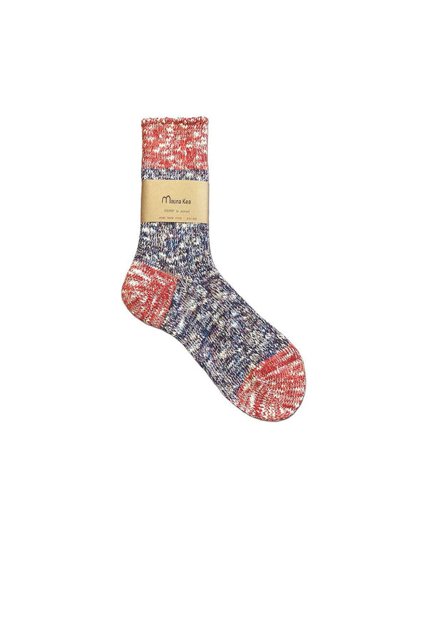 Karen Walker Slabs & Ripple Socks Red
