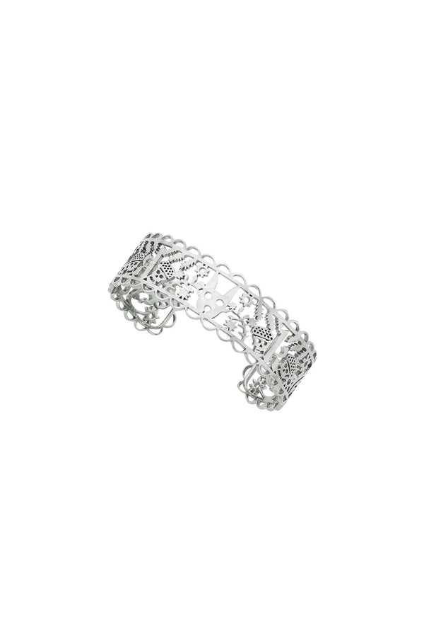 karen walker Small Filigree Cuff Silver