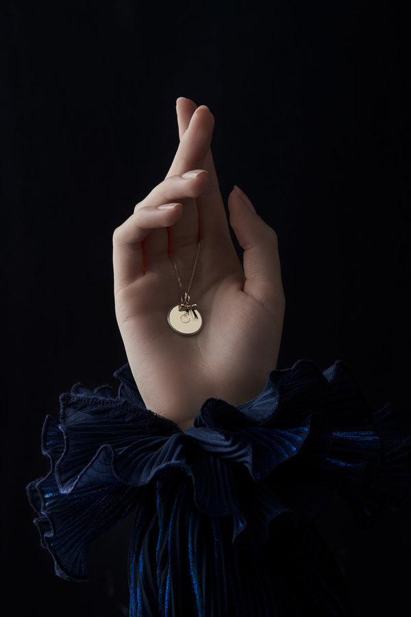 Karen Walker Society Necklace Gold