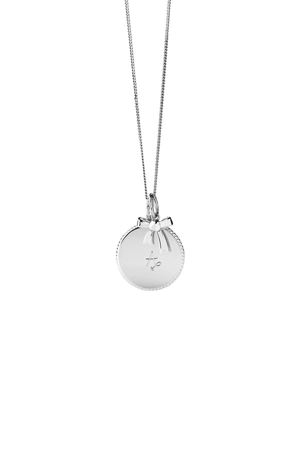 Karen Walker Society Necklace Silver